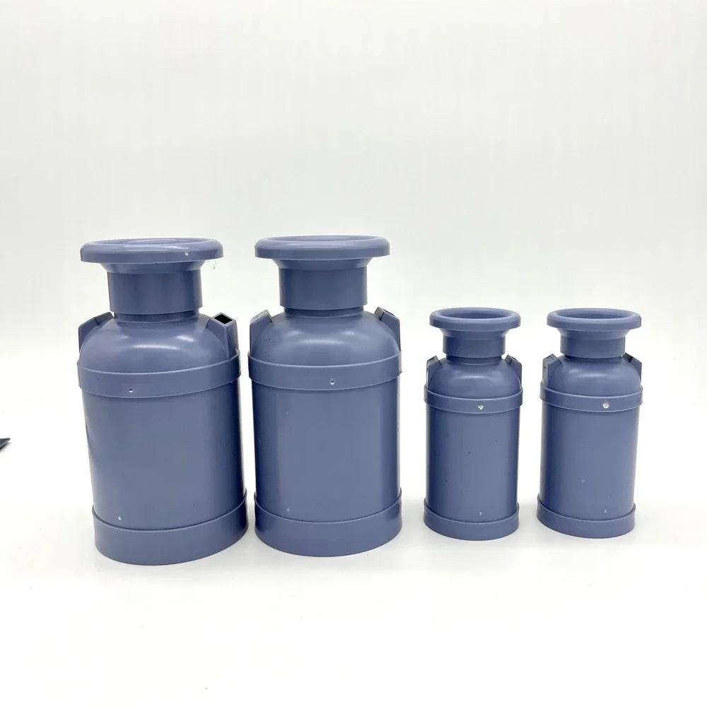 Plastiques Kitchen Canisters Set Cottagecore Sugar Cream Salt Pepper‎ vintage